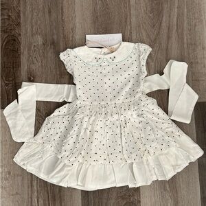 Well Dressed Wolf Stars Dress, Sz 18month,BNWT but has light stains,See Photos